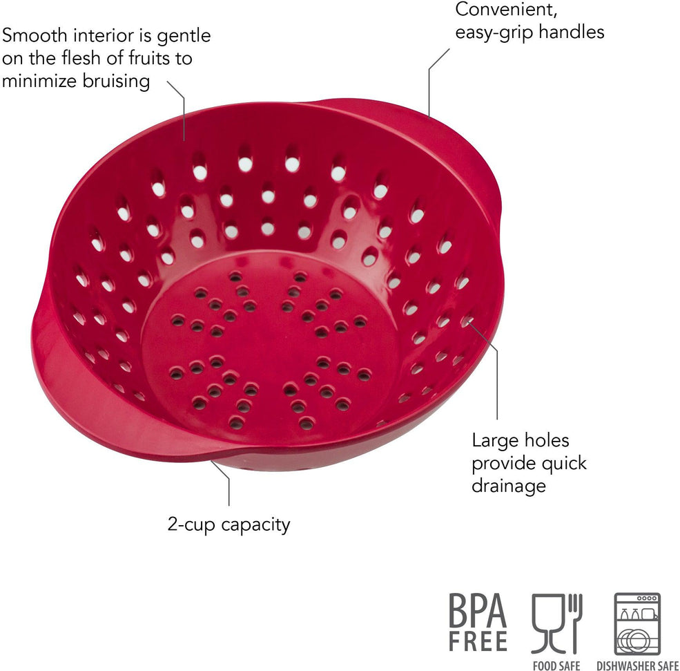 Tovolo - Mini Melamine Cayenne Berry Colander - TV16005-400