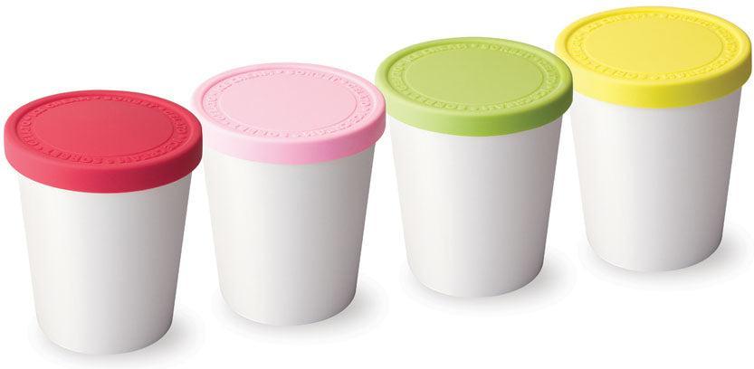 Tovolo - Mini Sweet Treat 6 Oz Assorted Tubs, Set of 4 - TV61-3545