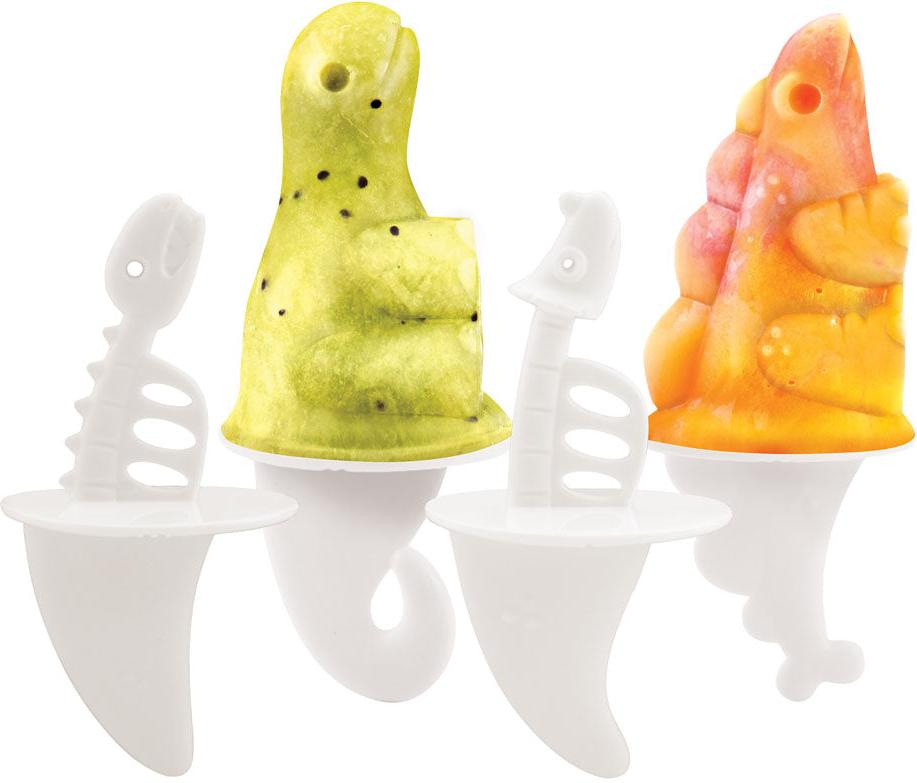Tovolo - Orange Peel Dino Pop Molds, Set of 4 - TV81-17092