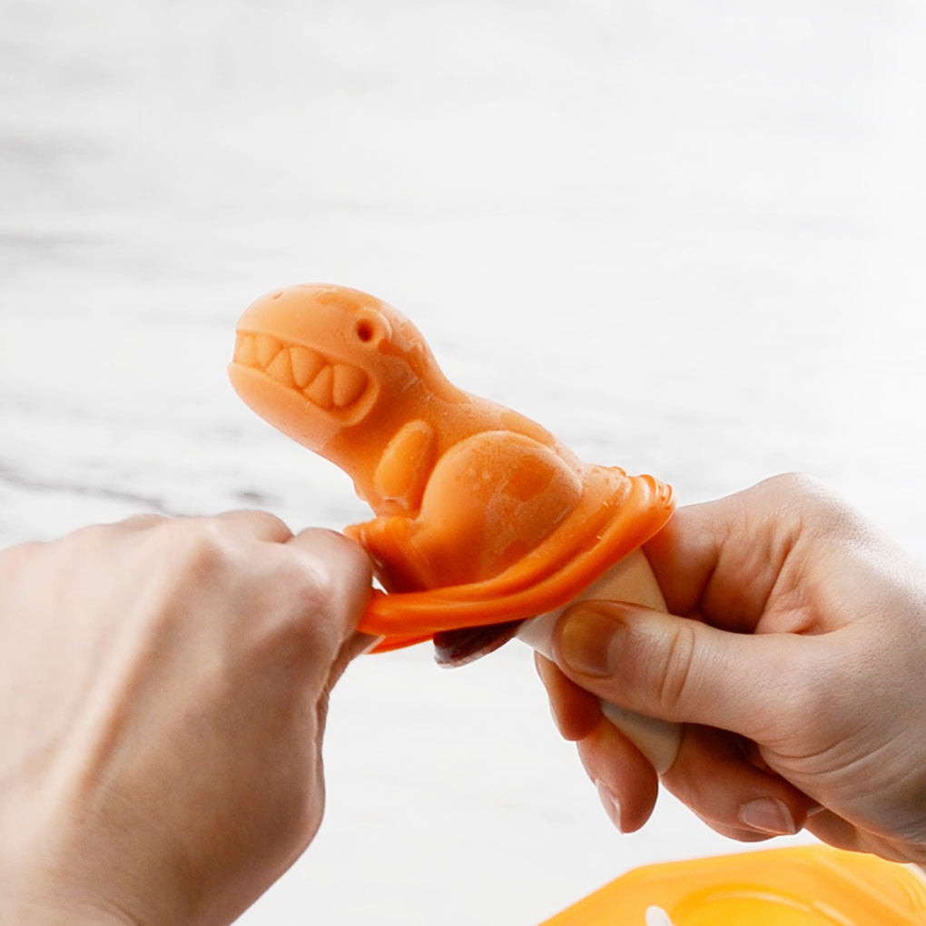Tovolo - Orange Peel Dino Pop Molds, Set of 4 - TV81-17092