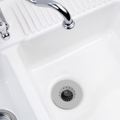 Tovolo - Oyster Gray Collapsible Sink Stopper & Strainer - TV26003-201