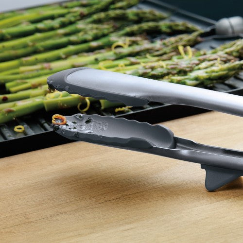 Tovolo - Oyster Gray Silicone 13" Tip Top Tong - TV21019-201