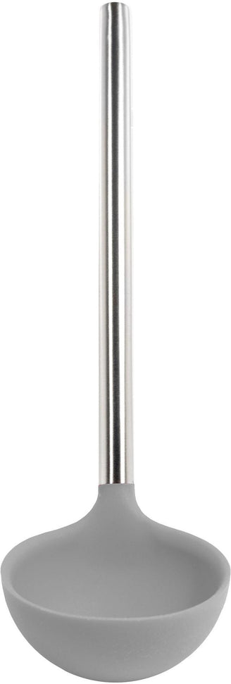 Tovolo - Oyster Gray Silicone Stainless Steel Handle Ladle - TV42023-201