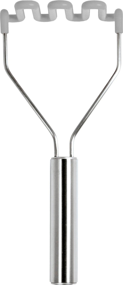 Tovolo - Oyster Gray Silicone Stainless Steel Handle Potato Masher - TV40007-201
