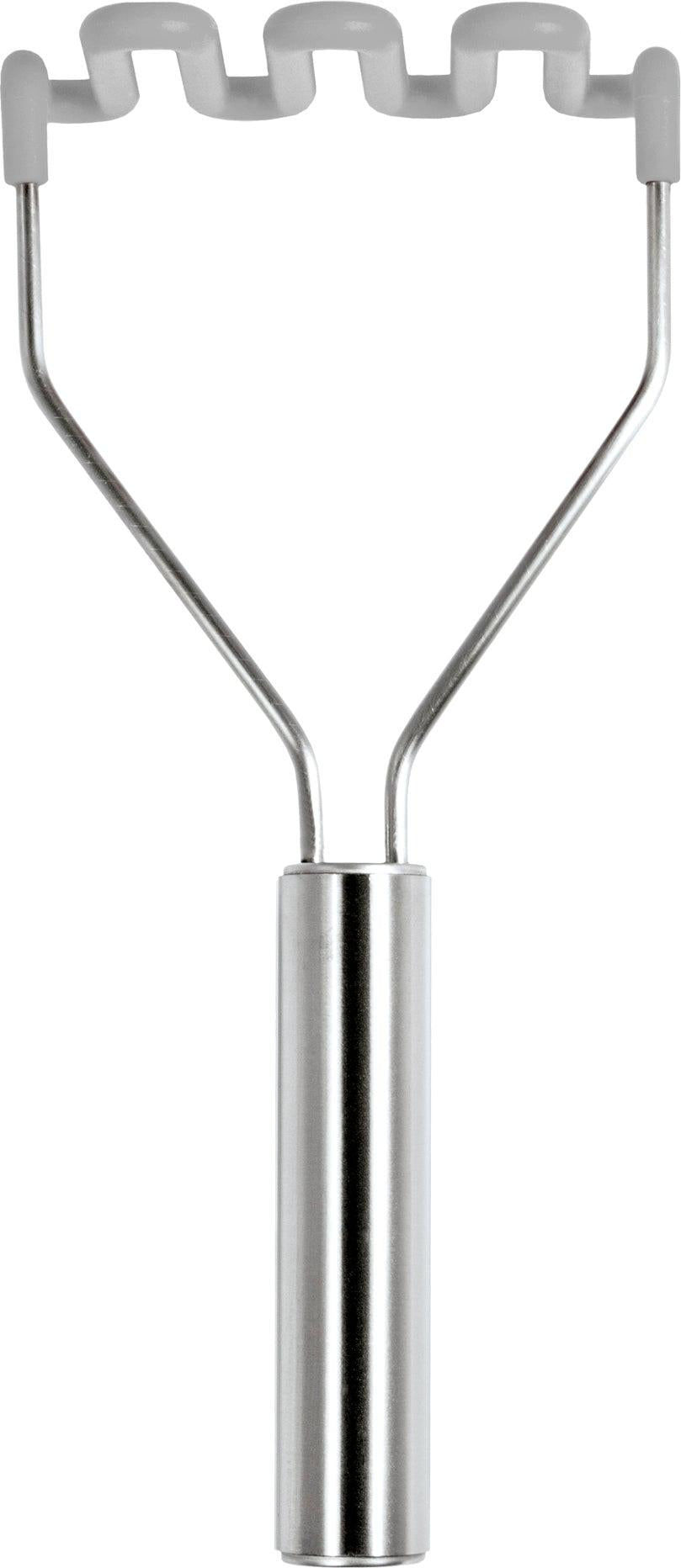 Tovolo - Oyster Gray Silicone Stainless Steel Handle Potato Masher - TV40007-201