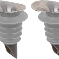 Tovolo - Oyster Gray Sleek Pouring Spout, Set of 2 - TV56006-201