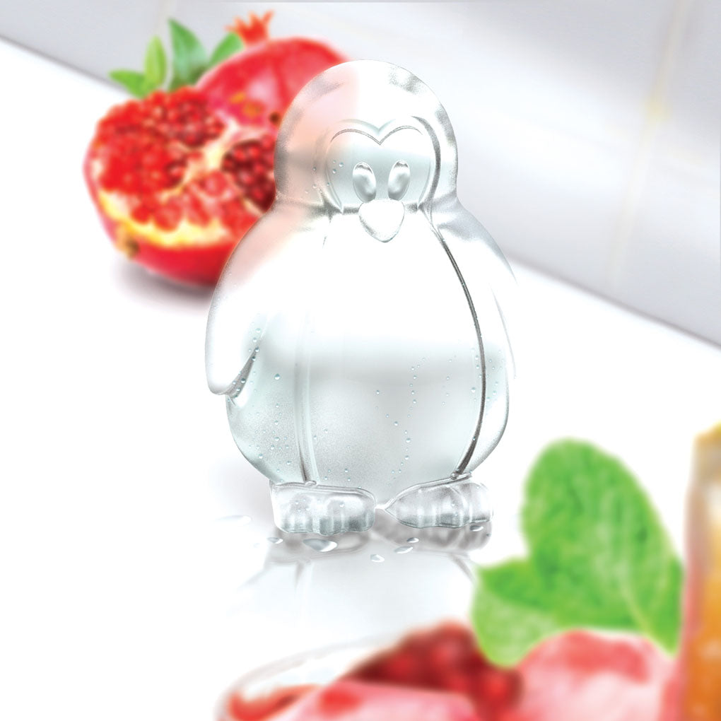 Tovolo - Penguin Charcoal Ice Molds, Set of 4 - TV81-7949