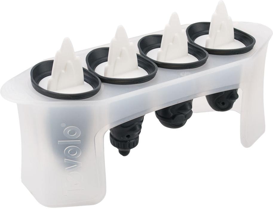 Tovolo - Penguin Pop Black Molds, Set of 4 - TV81-16910