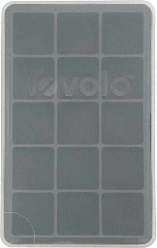 Tovolo - Perfect Cube Charcoal Ice Tray With Lid - TV22022-200
