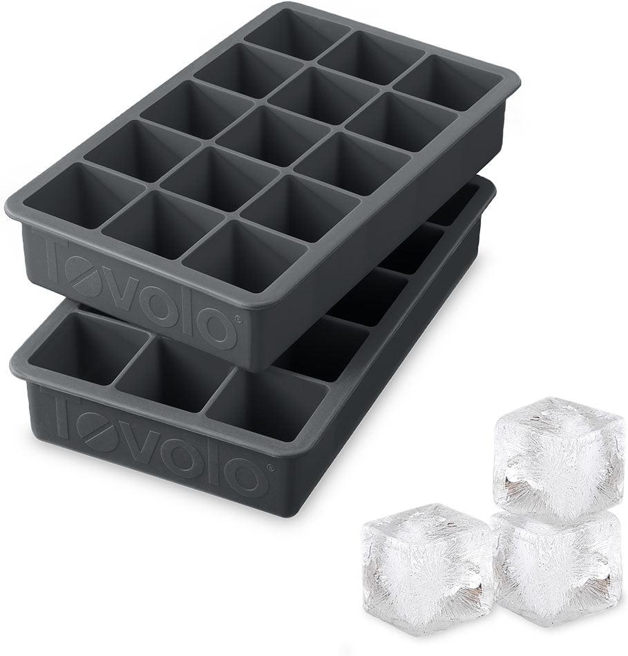 Tovolo - Perfect Cube Charcoal Ice Trays, Set of 2 - TV81-10208