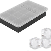 Tovolo - Perfect Cube Charcoal Ice Trays With Lid - TV22022-200