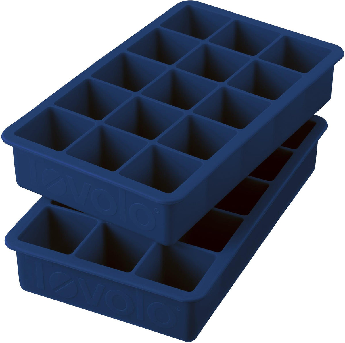Tovolo - Perfect Cube Deep Indigo Ice Trays, Set of 2 - TV22017-300