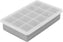 Tovolo - Perfect Cube Oyster Gray Ice Trays With Lid - TV22022-201