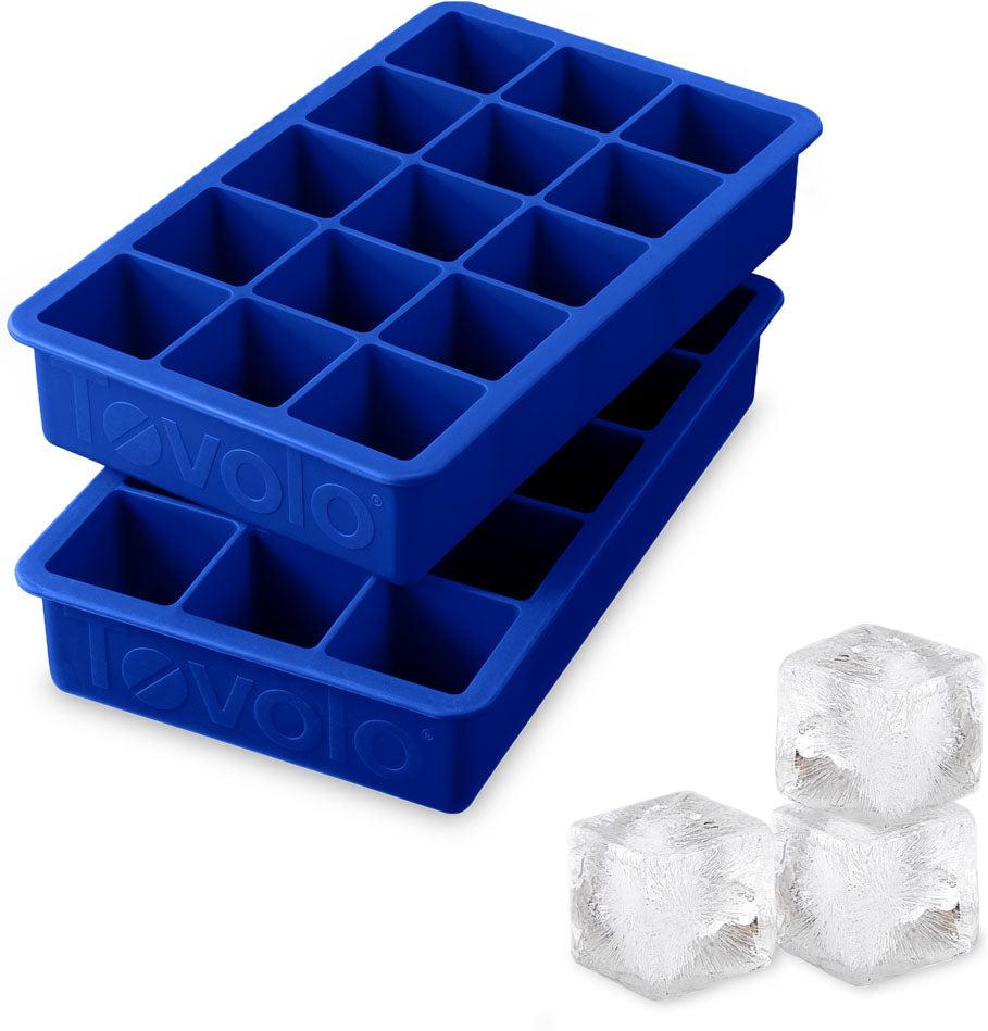 Tovolo - Perfect Cube Stratus Blue Ice Trays, Set of 2 - TV80-12007