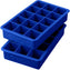 Tovolo - Perfect Cube Stratus Blue Ice Trays, Set of 2 - TV80-12007