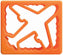 Tovolo - Plane & Clouds Orange Peel Sandwich Shaper - TV81-23260