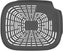 Tovolo - Prep N' Rinse Charcoal Flat Colander - TV16006-200