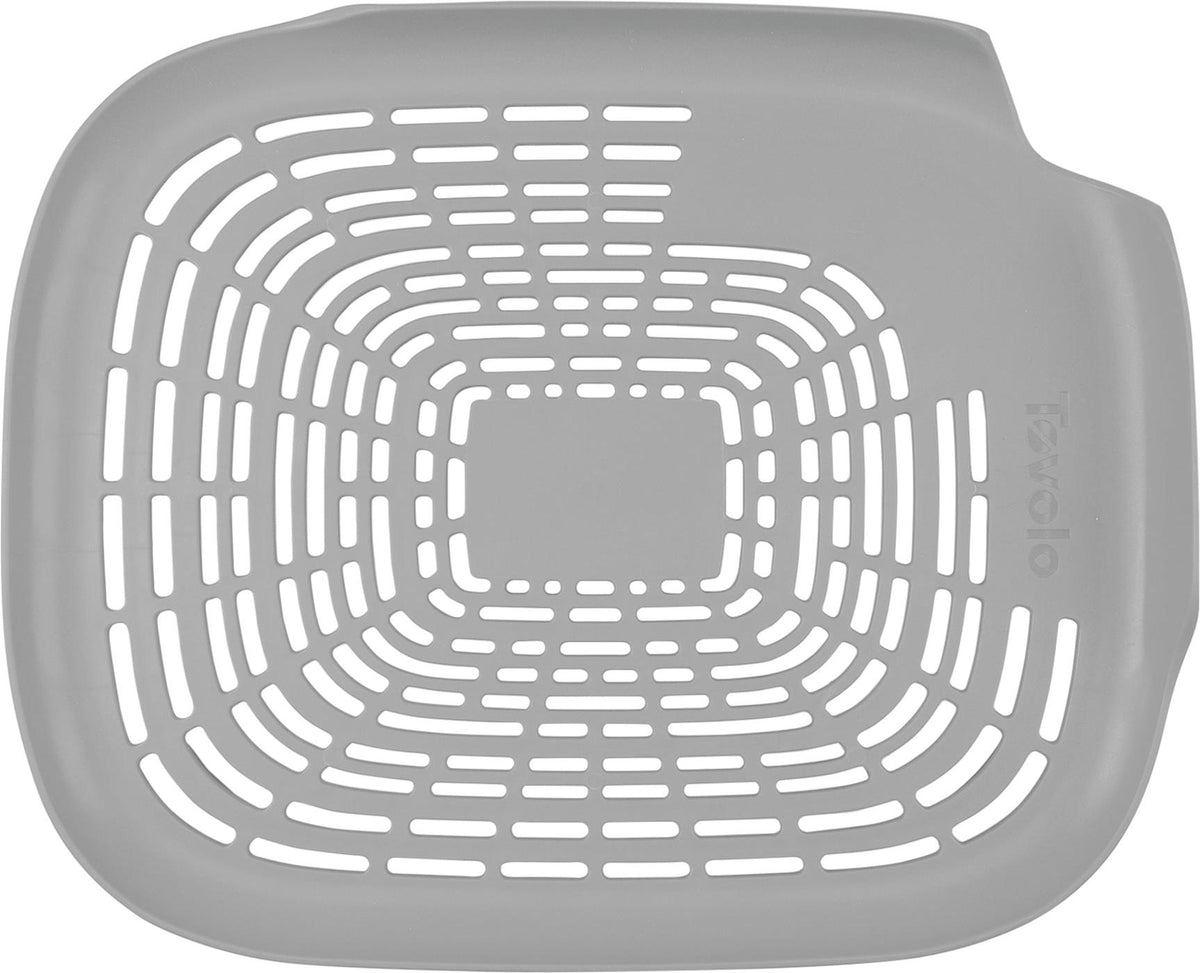 Tovolo - Prep N' Rinse Oyster Gray Flat Colander - TV16006-201