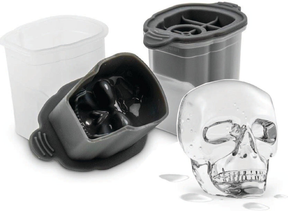 Tovolo - Skull Charcoal Ice Molds, Set of 2 - TV22031-200