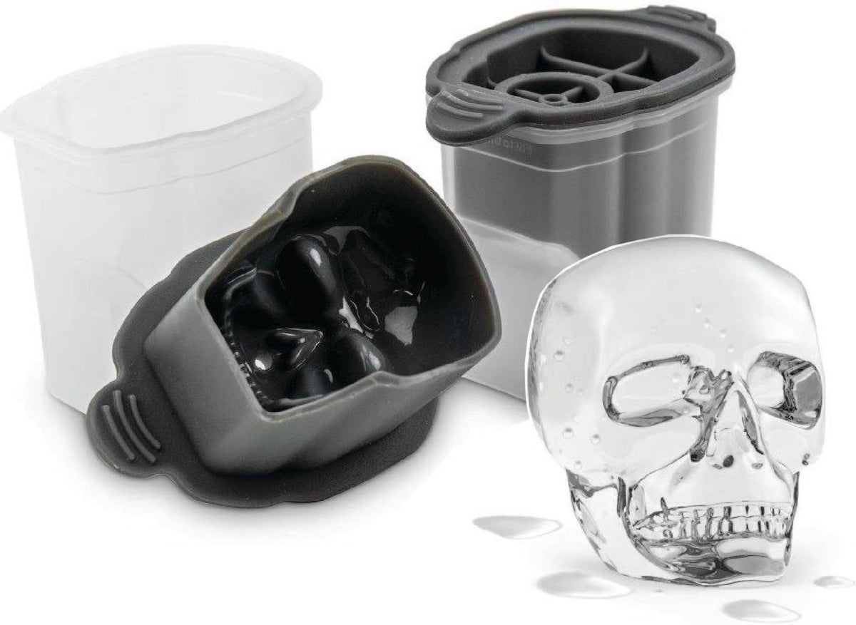 Tovolo - Skull Charcoal Ice Molds, Set of 2 - TV22031-200