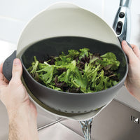 Tovolo - Soak N' Strain 5 Qt Charcoal Colander - TV16010-200