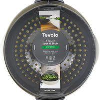 Tovolo - Soak N' Strain 5 Qt Charcoal Colander - TV16010-200