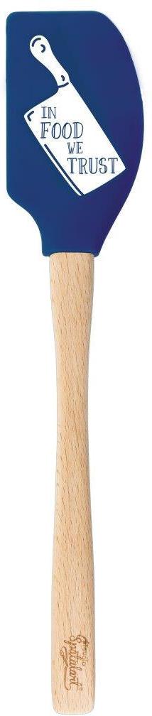 Tovolo - Spatulart In Food We Trust Wood Handled Spatula - TV81-34150 - DISCONTINUED