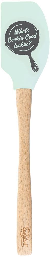 Tovolo - Spatulart Whats Cookin' Good Lookin' Wood Handled Spatula - TV81-34143