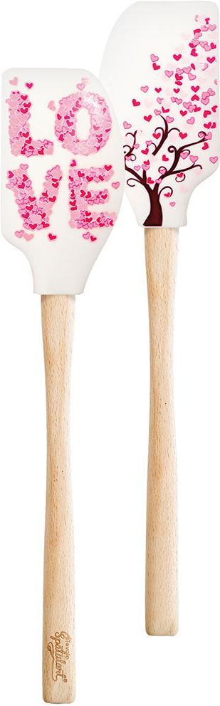 Tovolo - Spatulart Wood Handled Love Tree Spatula - TV80-9345 - DISCONTINUED