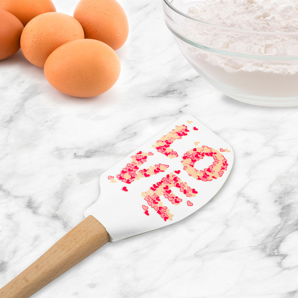 Tovolo - Spatulart Wood Handled Love Tree Spatula - TV80-9345 - DISCONTINUED