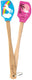 Tovolo - Spatulart Wood Handled Unicorn & Flamingo Mini Spatula, Set of 2 - TV81-34310 - DISCONTINUED