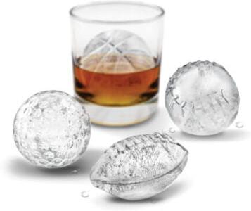 Tovolo - Sports Balls Charcoal Ice Molds, Set of 4 - TV22042-999