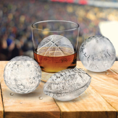 Tovolo - Sports Balls Charcoal Ice Molds, Set of 4 - TV22042-999