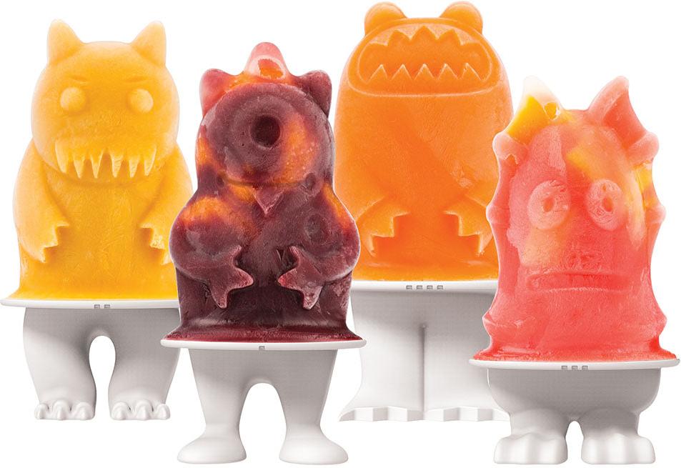 Tovolo - Spring Green Monster Pop Molds, Set of 4 - TV81-16897
