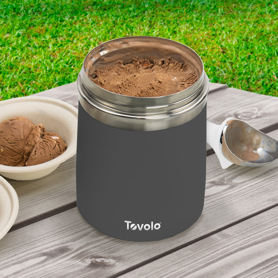 Tovolo - Stainless Steel 1.5 Qt Charcoal Traveler Tub - TV55011-200