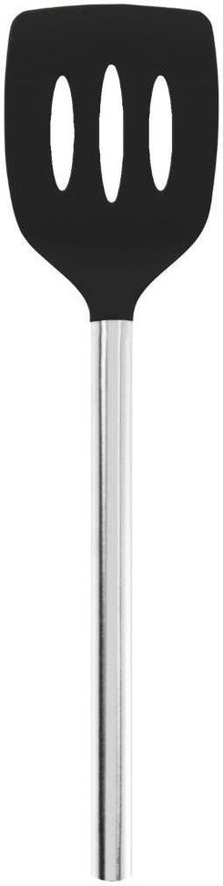 Tovolo - Stainless Steel Black Silicone Slotted Turner - TV82-1000249