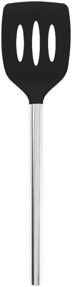 Tovolo - Stainless Steel Black Silicone Slotted Turner - TV82-1000249