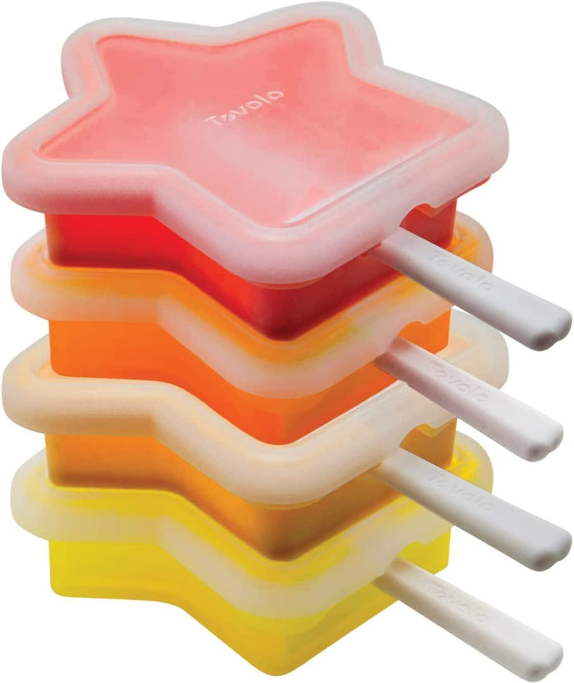 Tovolo - Star Stackable Assorted Pop Molds, Set of 4 - TV22085-999