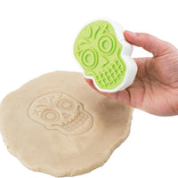 Tovolo - Sugar Skull Spring Green Cookie Cutters, Set of 6 - TV81-22492 - DISCONTINUED