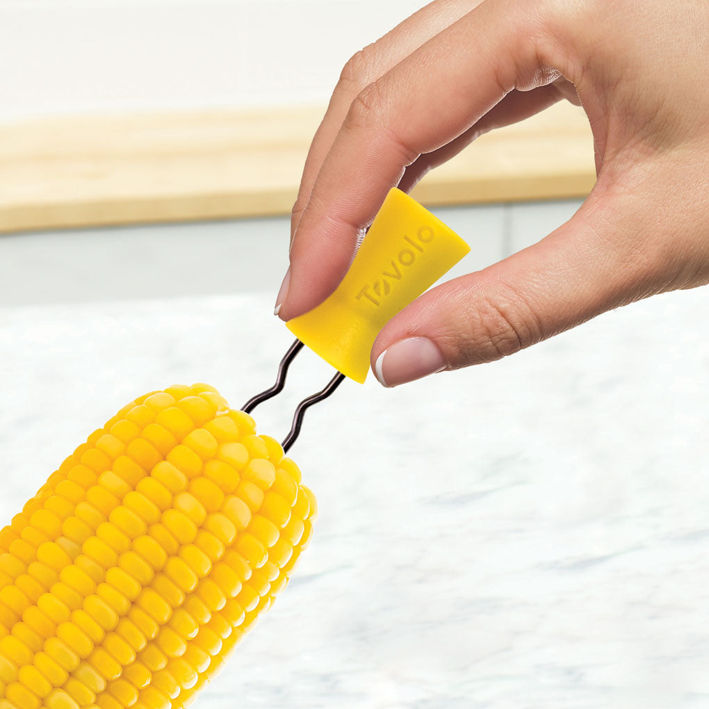 Tovolo - Sunray Non-Slip Corn Picks, Set of 8 - TV81-20399