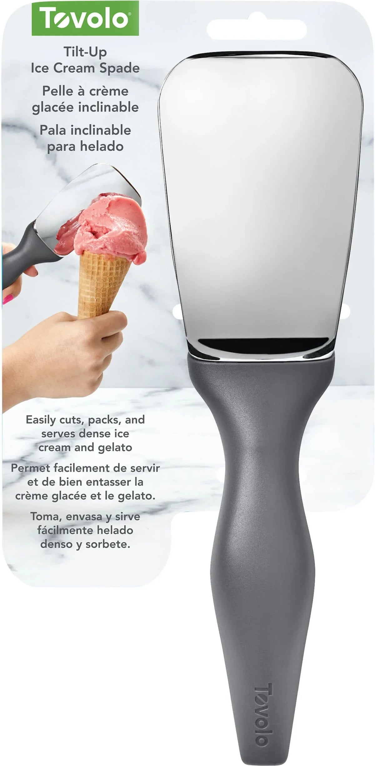 Tovolo - Tilt Up Ice Cream Charcoal Spade - TV82-1001024