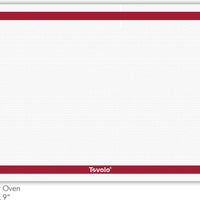 Tovolo - Truebake 12.5" x 9" Cayenne Toaster Oven Baking Mat, Pack of 10 - TV13017-400
