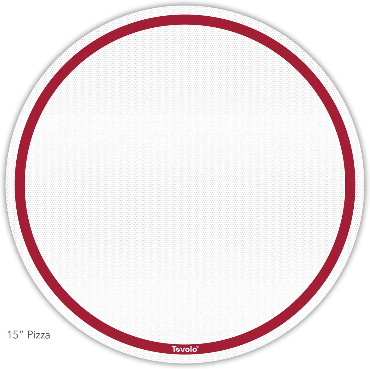 Tovolo - Truebake 15" Cayenne Pizza Baking Mat - TV13023-400 - DISCONTINUED