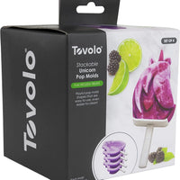 Tovolo - Unicorn Stackable Royal Purple Pop Molds, Set of 4 - TV22083-800