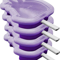 Tovolo - Unicorn Stackable Royal Purple Pop Molds, Set of 4 - TV22083-800
