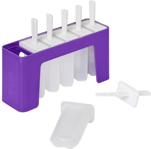 Tovolo - Wavy Pop Molds With Tray, Set of 6 - TV22077-801