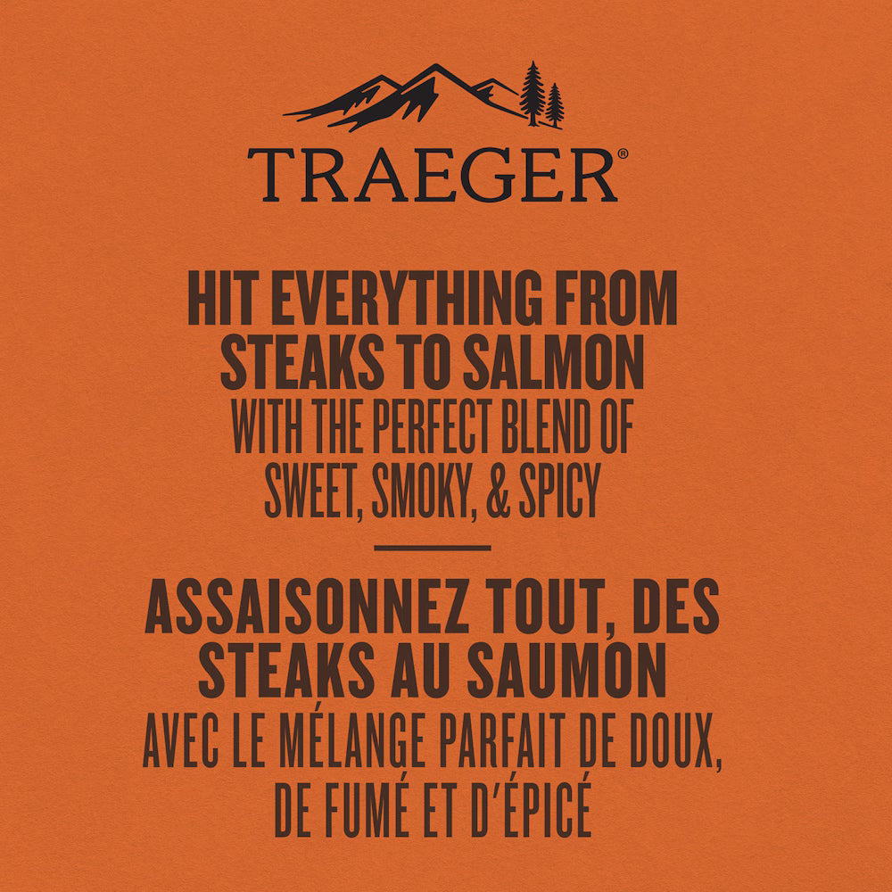 Traeger - 12.5 Oz Seasoning Garlic and Chili Pepper Rub - SPC287