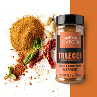Traeger - 12.5 Oz Seasoning Garlic and Chili Pepper Rub - SPC287