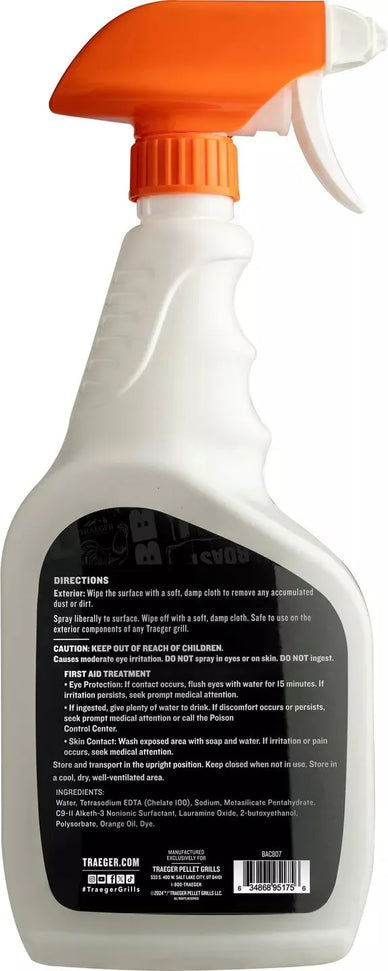 Traeger - 24 Oz Grill Exterior Detailing Spray - BAC810