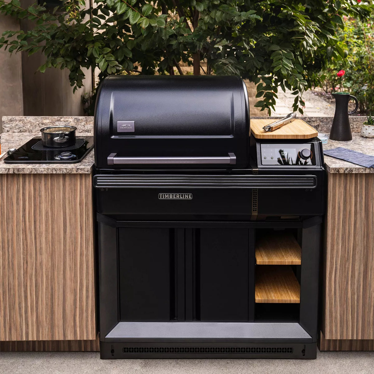 Traeger - Built-In Trim Kit For Timberline - BAC682